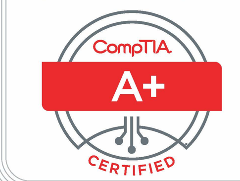 CompTIA A+ certification badge